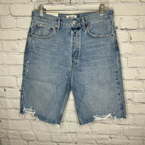 Agolde Women's 90's Mid Rise Loose Short Size 27 Swapmeet